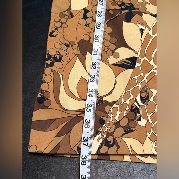 Talbots Cream and Brown Midi Dress with Timeless Elegance - Picture 11 of 11